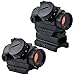 WIPBOTEN 2MOA Micro Red Dot Sight Compact Red Dot Scope with 0.83” Riser Mount Absolute Co-Witness
