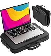 HUANUO Laptop Bag, 2-in-1 Portable Laptop Desk for Laptops up to 15.6 Inch, Lap Desk for Laptops ...
