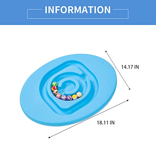 Wgl&Hj Balance Board Kids, Sensory Training Toys For Toddlers & Teens,Plastic Rocker Maze Board For Kids Vestibular Stimulation,Yoga Curvy Board For Classroom & Office Adult #TOP6