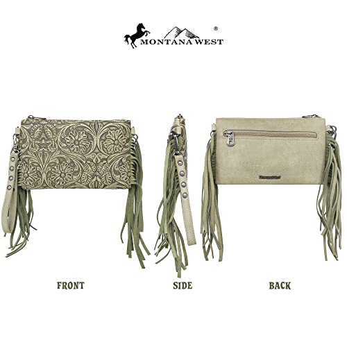 Image of Montana West Western Purse for Women Crossbody Bag Wristlet Clutch Purse