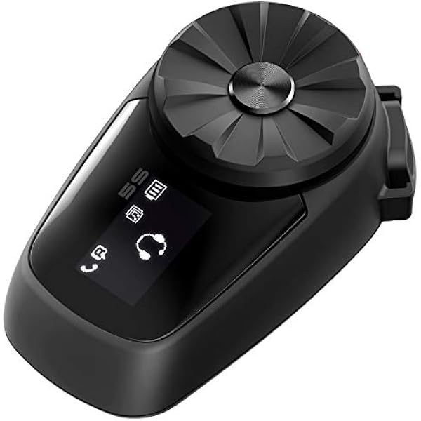 Sena 5S — мотоциклетная система связи Bluetooth, комплект из двух устройств 5S-01D, черный