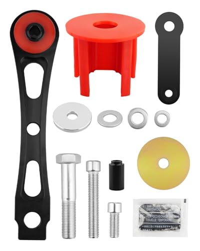 Transmission Engine Motor Mount Dog Bone Kit Fit for VW Golf GTI Rabbit MK5 2.0 TSI, Fit for Audi A3 Q3 TT MK2 Etc, Engineering Engine Mount Insert Kit