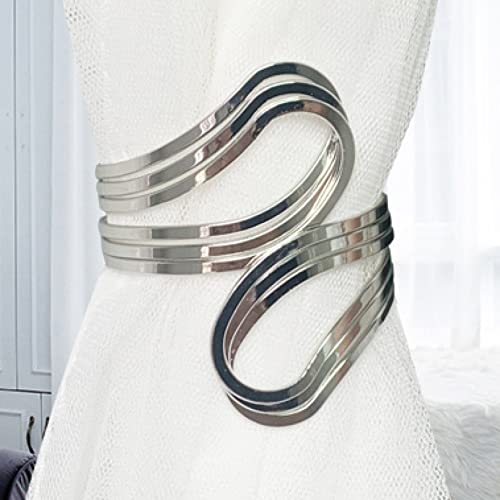 Curtain Tiebacks Metal Curtain Tie Backs Gorgeous Curtain Tieback Porch Curtain Tie Back Set Of 2 For Home Decor #TOP9