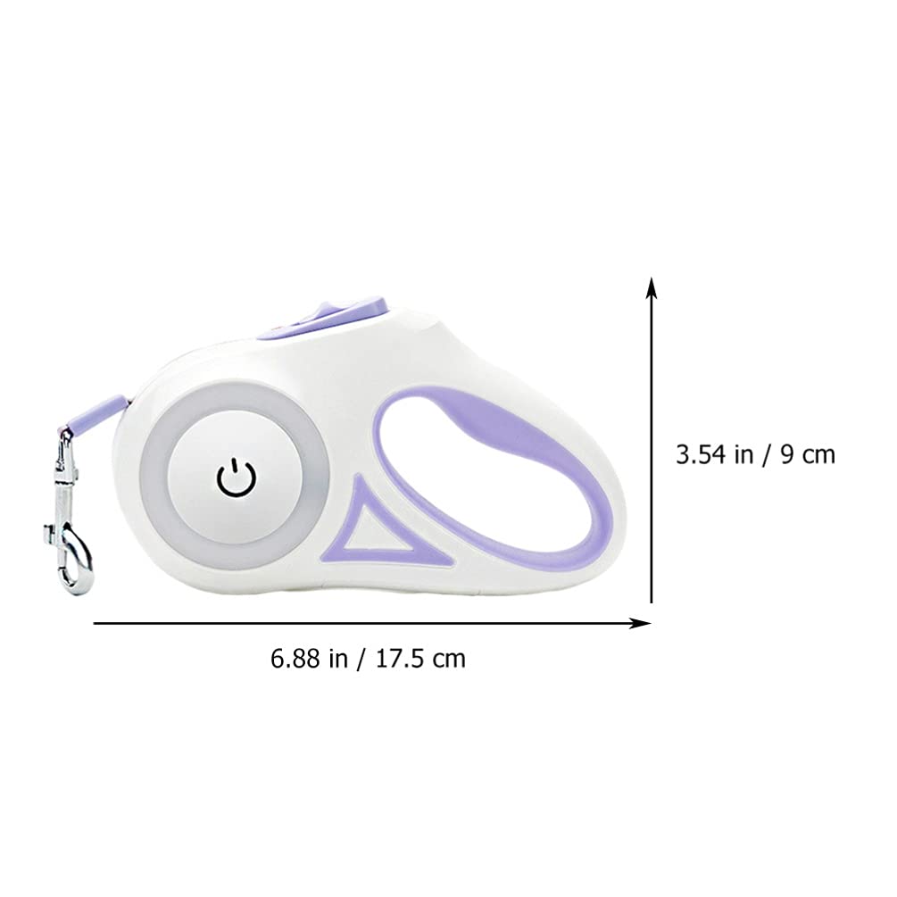 POPETPOP Laisse rétractable automatique à 360° pour chien - Laisse rétractable en nylon pour chien et chiot