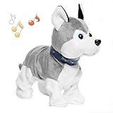  Interaktive Pet Elektronische Puppy Plüsch Walking Hund Cute Robot Hund Baby Spielzeug Sound Control Tier Hund Spielzeug Kleinkind Kinder Mädchen