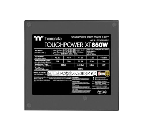Source d'alimentation Thermaltake Toughpower XT 80+ Gold modulaire - vue 8