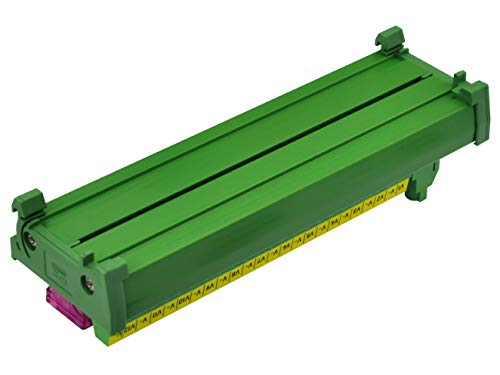 Bornier de répartition DC rail DIN 12 circuits électriques