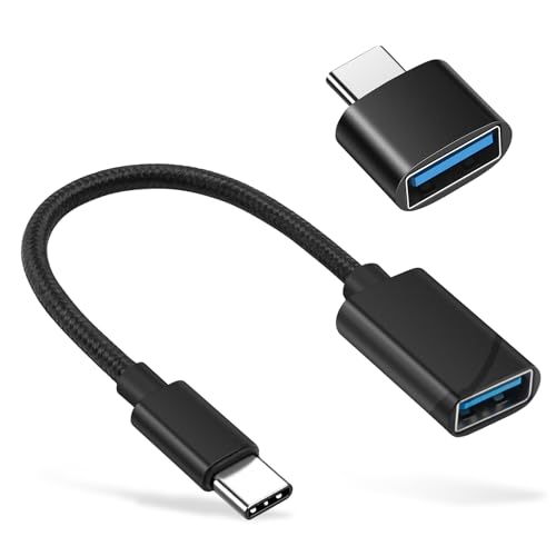 BORLTER CLAMP USB C to USB 2.0 Adapter, Type-C OTG