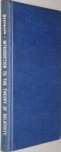 Introduction to the Theory of Relativity; With ... B001K5SUMO Book Cover