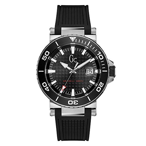GC Reloj Hombre Analogico Cuarzo con Correa de Silicona Y36002G2