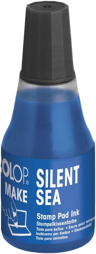 COLOP Make Series Refill Ink for Make Ink Pads, Vibrant Non-Toxic Premium Ink, Water-Based, Acid-Free, Perfect for Scrapbooking and Card Making (Fresh Mint, .9oz)