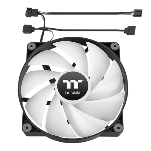 Ventilador CT200 ARGB con flujo de 131.6 CFM para refrigeración eficiente PC 5