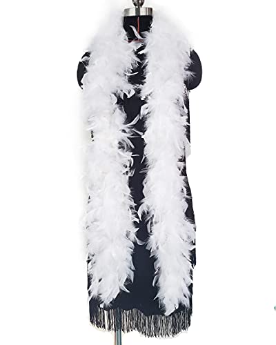 Happy Feather HP-BOA-80 2 Yards 80G Turkey Chandelle Feather Boa thumb #4