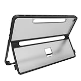 [Design semi-transparent et élégant] Le matériau semi-transparent met élégamment en valeur le design original de votre tablette tout en lui offrant une protection optimale.Malgré sa robustesse, la coque reste légère et fine, préservant ainsi le profil élégant de la tablette sans l'alourdir.