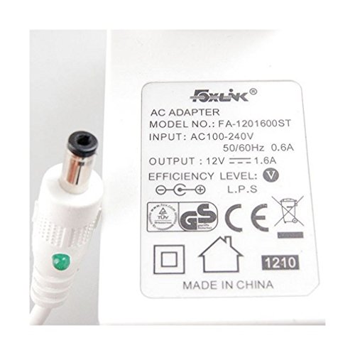 Foxlink Adaptateur Secteur pour SFR Box - 12V-1.6A - USB Type A - Compatible avec SFR Box