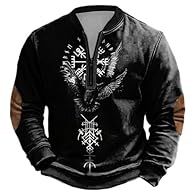 【Comfortable Material】: This mens hoodies made from soft and breathable polyester, delivering extraordinary comfort and warmth. The wrinkle-resistant fabric keeps you fresh and energetic all day long, whether you're at home or out and about. 【Feature...