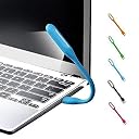 USB White LED Desk Lamp – Portable, Flexible Light with Eye Protection for Reading, Laptop, Power Bank, Mini Bendable Energy-Saving Study Lamp, Compact Keyboard Light (Pack of 10) gallery image