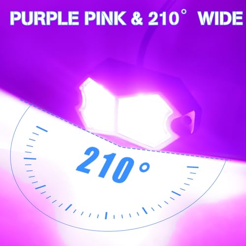 Led Rock Lights Morado Rosa 4 Pods 18 LEDs miniatura 2