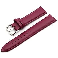 Cinturino Orologio In Pelle Liscio Per Donna – Larghezza 6-17 Mm, Fibbia Sottile