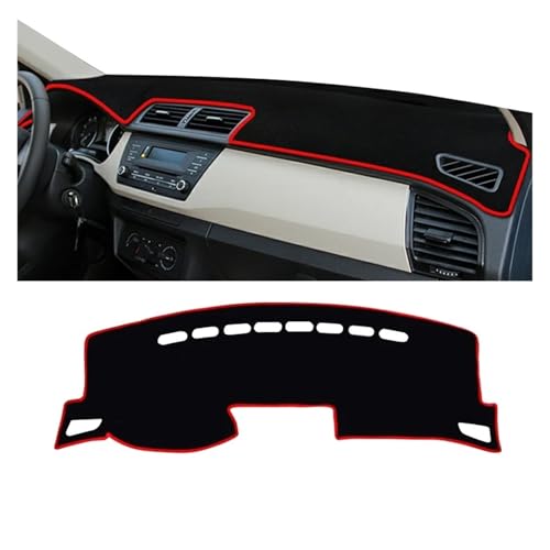 Funda protectora para salpicadero de coche Skoda Fabia 3 15-20