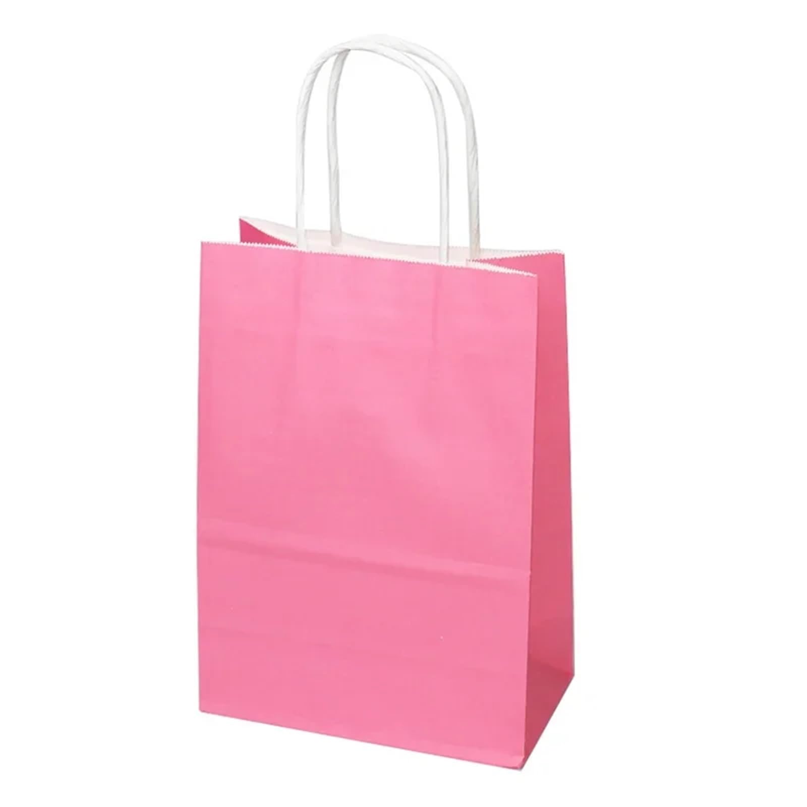 Bolsa De Papel Con Asas 10/30/50 Piezas Para Compras