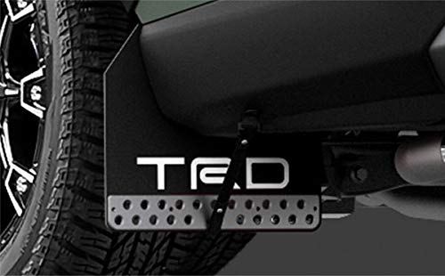 TRD マッドフラップ ブラック RAV4 MXAA52 MXAA54 AXAH52 AXAH54 19/4〜 除くマッドガード047 、サイドスカート512、リヤバンパースポイラー513 付車