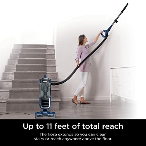 Shark NV151 Navigator Swivel Pro Complete Upright Vacuum with HEPA Filtration, Swivel Steering, Pet Power Brush, Crevice Tool & Upholstery Tool, for Pet Hair & Multi-Surface Cleaning, Navy by Shark - Image 3