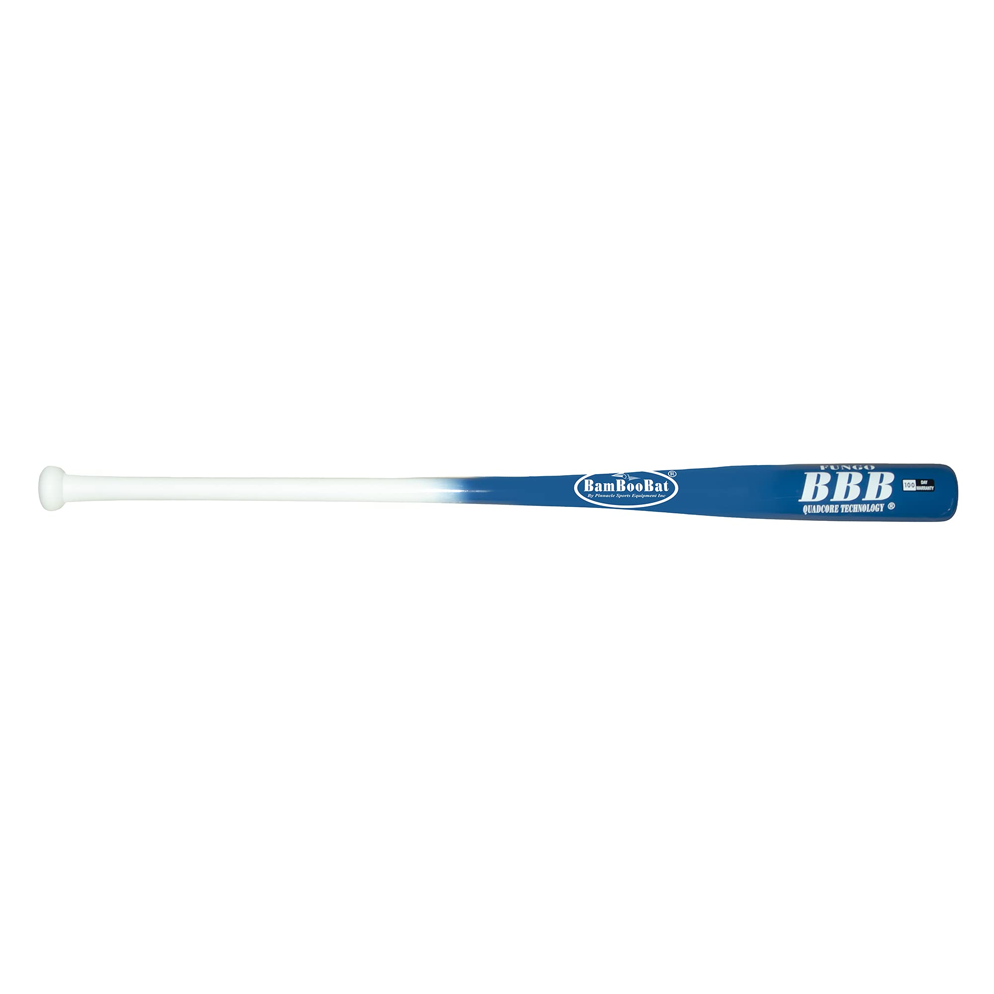 BAMBOOBAT by Pinnacle Sports Equipment INC. Adult Fungo Infield/Outfield Bamboo Baseball Bat - 100 Day Warranty