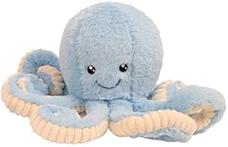 Plush Octopus Plush Toy Cute Animal toy Children Accompany party Christmas Halloween House Decoration Multiplayer Interactive Game (Yellow octopus60in)