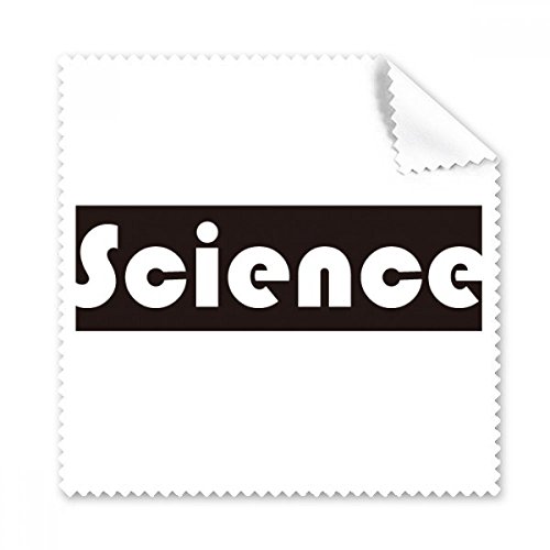 Chiffon de nettoyage noir pour lunettes et écrans de cours scientifiques 5pcs