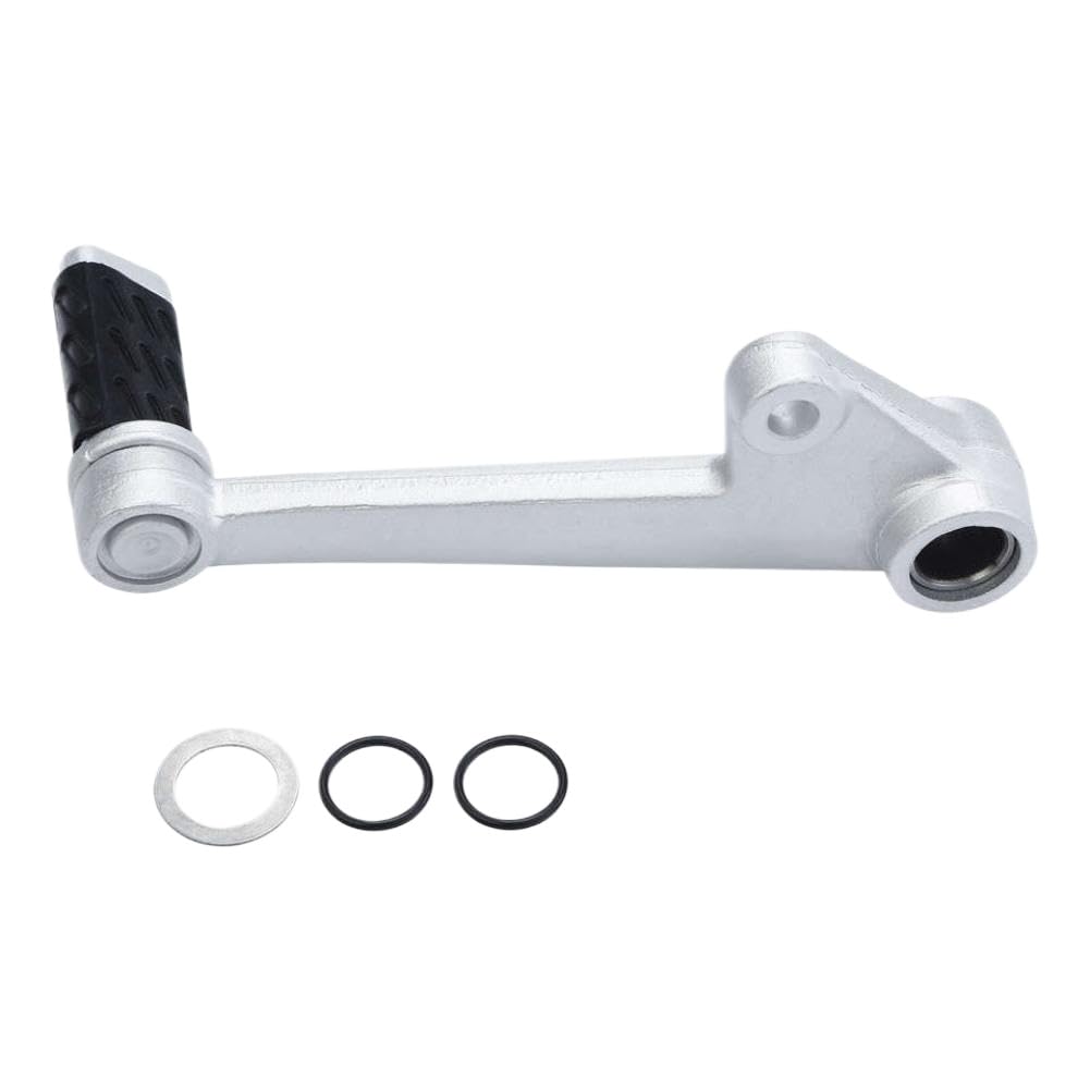 BHVePUbHt Motorcycle Gear Shift Lever Shifter Pedal Compatible with Diavel 2012 2013 2014 2015 2016 2017 Silver