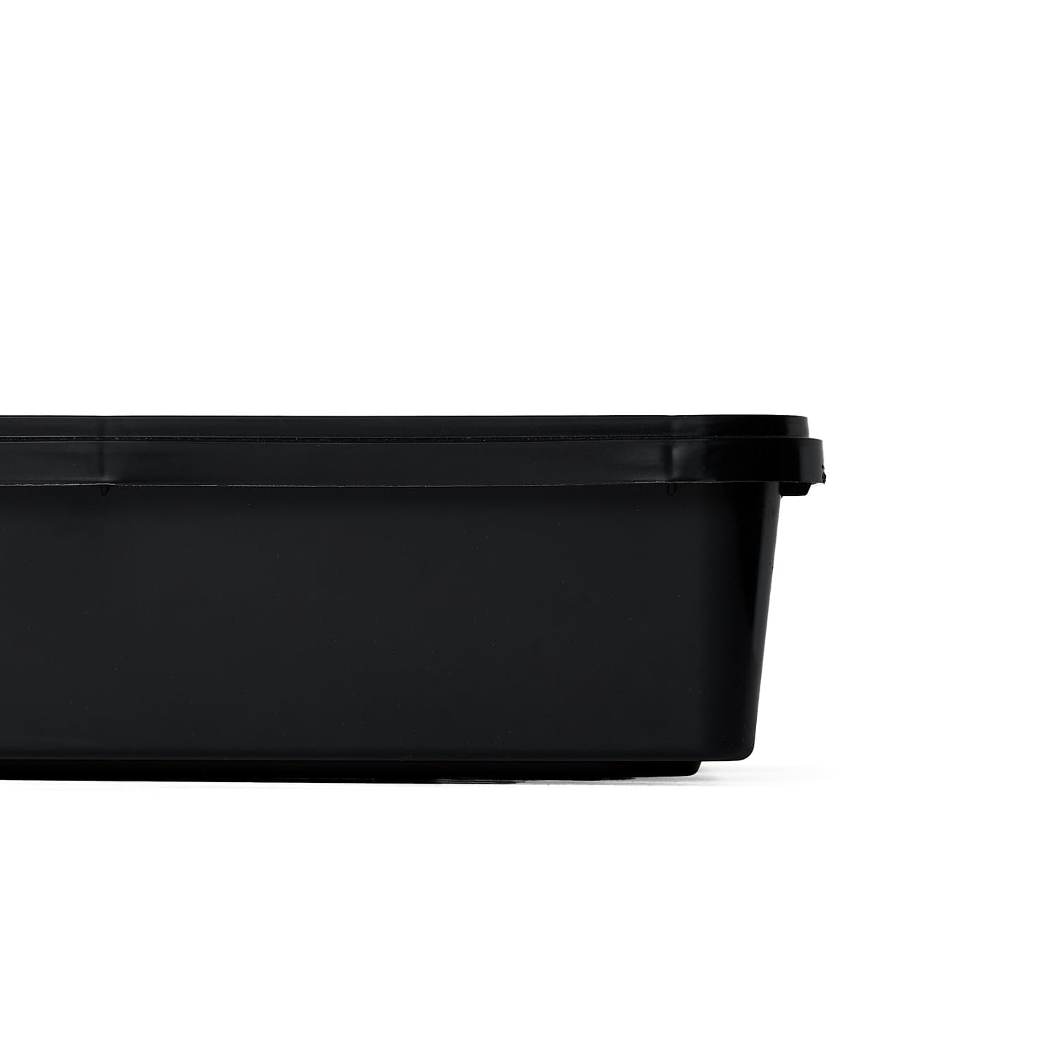 Pullmer kunststof bak, plantenbak groot, opvangbak, plastic bak plat, 55, 5x31,5x6,5 cm, 10 stuks, plantenbak kunststof, kweekschalen