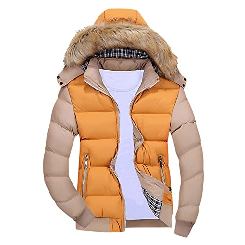 Herren Winterjacke Blouson - Einfarbiger Leichtgewicht Für Herbst & Winter