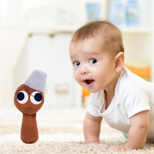 Image of Brown Bin Sprunki Plush Toys