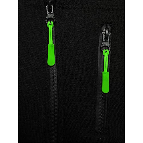 Mens Zip Up Hoodies Midweight Loose Fit Full-Zip Sweatshirt Jackets Fleece Fall Winter Athletic Cycling Workout Coat4