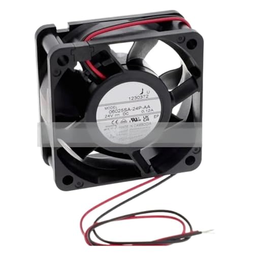 Ventilateur 06025SA-24R-EA Minebea 24V CC pour armoire électrique