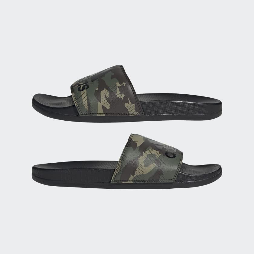 Image of adidas Adult Adilette Comfort Sandals Core Black /Core Black /Carbon 15