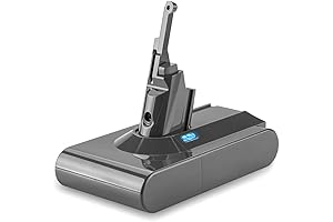 POWTREE 6000mAh V8 SV10 Battery 215681 Replacement for Dyson Cordless Vacuum