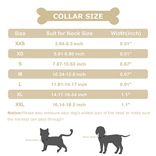 Large Dog Collar,Leather Dog Collar For Large Dogs,Chihuahua Collar,Fancy Dog Collar Halloween Cat Collar,Dog Collar For Large Dogs,No Pull Dog Collar Puppy Collars #TOP2