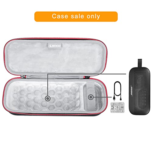 Pochette Bose SoundLink Flex 2 compacte résistante à l'eau étui rigide avec dragonne RLSOCO
