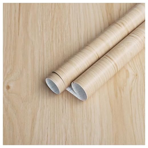 Peel and Stick Wood Grain Wallpaper