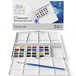 Winsor & Newton Confezione Acquerello Painting Plus, 24 Pezzi, Multicolore