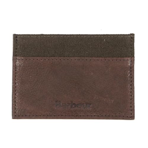 Barbour Mens Padbury Leather RFID Card Case