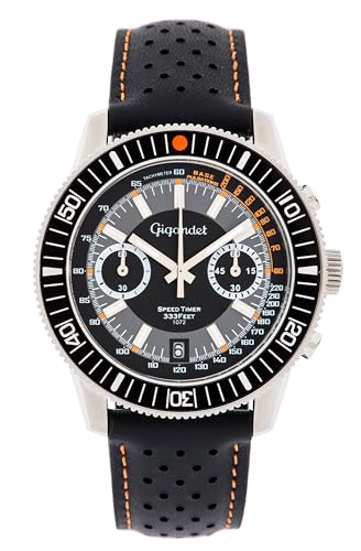 Montre Bracelet Cuir Gigandet Homme Cadran Classique Quartz Japonais VNAG7/004