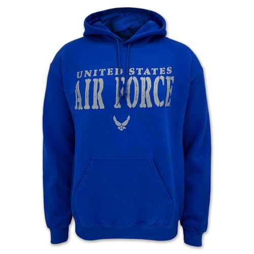 Sudadera Air Force con capucha forrada y sello estampado de alta definición 2