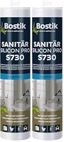 BOSTIK – BOSTIK S730 Sanitär Silikon Pro Titangrau – Hochwertiges Ace