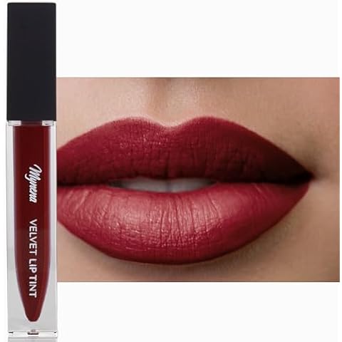Sexy Red Long Lasting Liquid Lipstick for Women | Ink Velvet Lip Tint High-Pigmented Non-Sticky Non-Drying Stain with Mousse Texture | Soqui Cover
