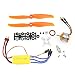 S-Union New Replacement 30A ESC + RC 2200KV A2212/6T Brushless Motor Used for RC Plane Helicopter (with Macroporous Pulp and Holes Pulp)