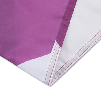 DRAPEAU ARC-EN-CIEL DOUBLE VENUS GRAND 45x30cm - PAVILLON GAY