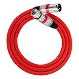 XLRSマイクケーブルオスからメス3ピンマイクコードコード